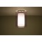 Besa Lighting Pahu 8 Ceiling, Trans. Amethyst/Opal, Satin Nickel Finish, 1x11W LED 1KM-A00607-LED-SN - alternate 1